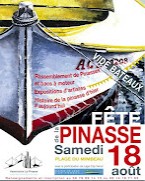 La Pinasse est Reine, sam 18 aout au Mimbeau (Cap Ferret)
