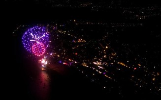 Feux d&rsquo;artifices et fêtes de la Mer, autour du bassin, pour ce 15 aout 2012 !