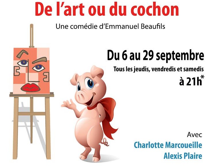 Café Théâtre Le Zebre : « De l&rsquo;Art ou du Cochon » à Ar…Cachon