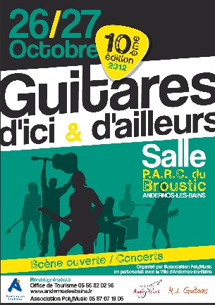 Festival « Guitare d&rsquo;Ici et d&rsquo;Ailleurs » à Andernos les 26 et 27 octobre