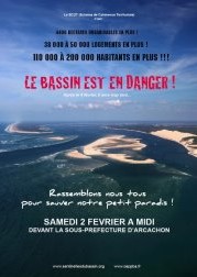 Grande Manif à Arcachon samedi 2 février à 12h.