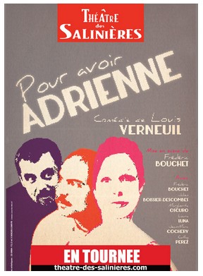 Le Théatre des Salinières revisite le vaudeville “Pour avoir Adrienne”, sam 16/03 à Biganos