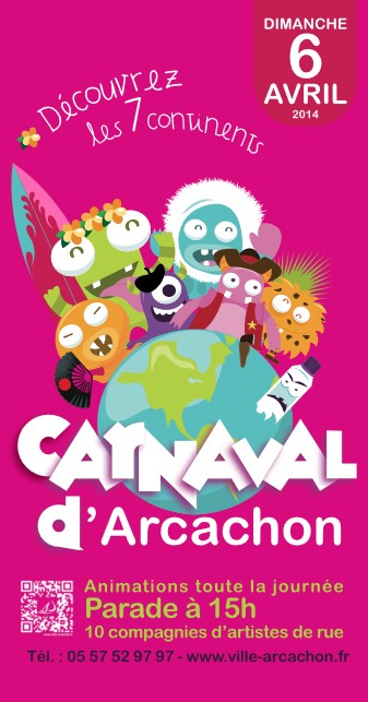 Sortir ce dimanche 6/04 : Carnaval d&rsquo;Arcachon, Voix en vue au Teich, entre autres…