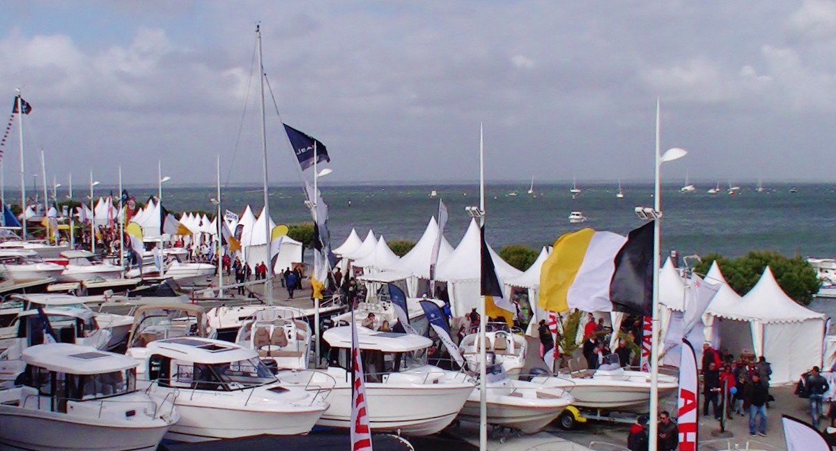 Arcachon : Succès pour le 1er Salon nautique … malgré la météo ! (Vidéo)