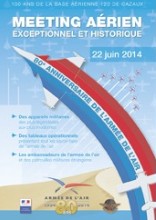 Dimanche 22 juin : Meeting exceptionnel et historique à Cazaux. Avec la Patrouille de France …