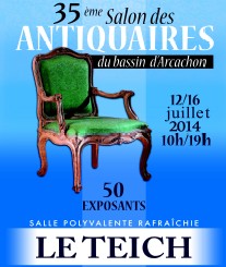 Au Teich : LE Salon des Antiquaires. Objets précieux ou rares, anciens ou contemporains. Et des trésors marins. A vous de négocier avec les Pros…
