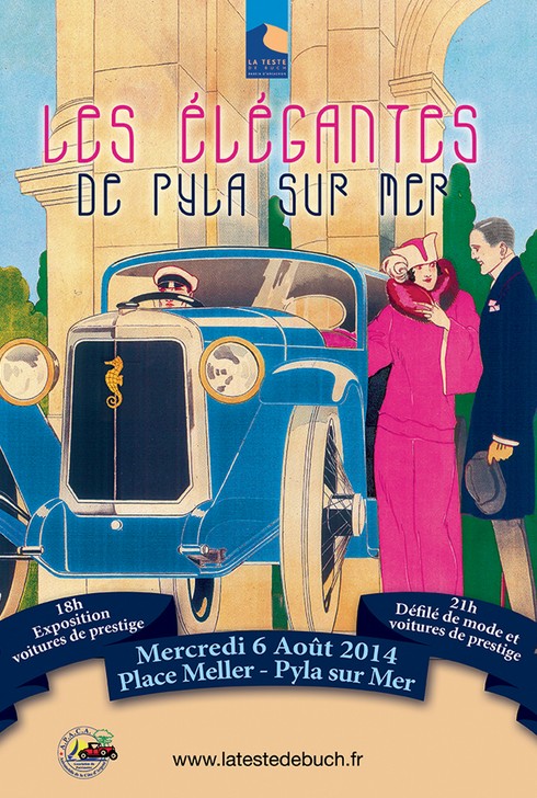 Sorties de mercredi 6/08 : Elegantes du Pyla ou Festi Bandas (Cassy) ? A chacun son style ! Et d&rsquo;autres animations, bien sûr…