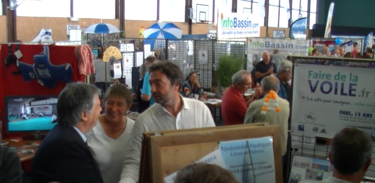Andernos. 1er Forum des associations : pari gagné (et quelques réglages à prévoir) … Vidéo