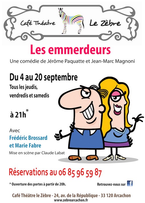 Les sorties, ce samedi 6/09 : Des emmerdeurs à Arcachon, des forums d&rsquo;assos un peu partout, du Jazz manouche, et de la pinasse à voile (gratos) …
