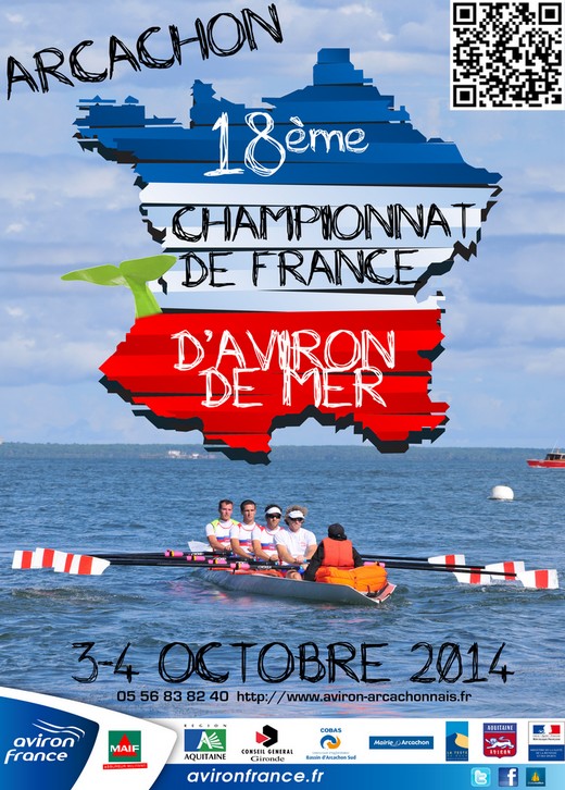 Arcachon : Championnat de France d&rsquo;Aviron du 3 au 5/10. Devant le front de mer, ça va ramer sévère …