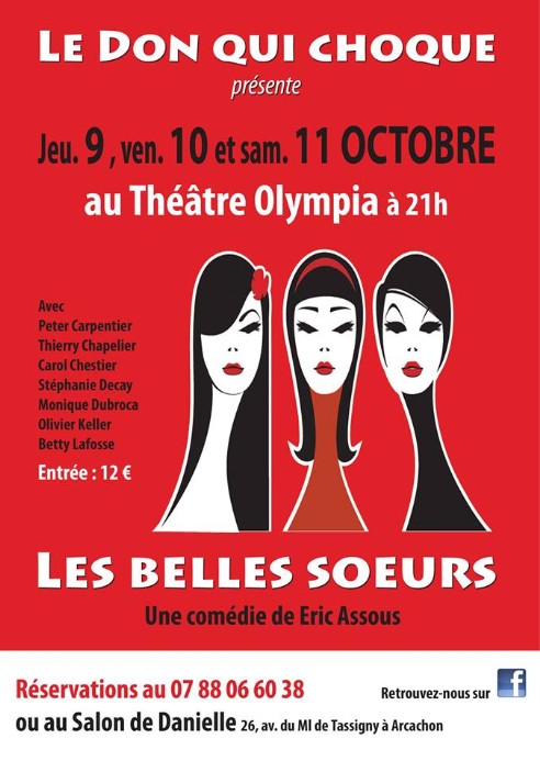 Les sorties ce jeudi 9/10 : Théatre, concert, expo et conférence …