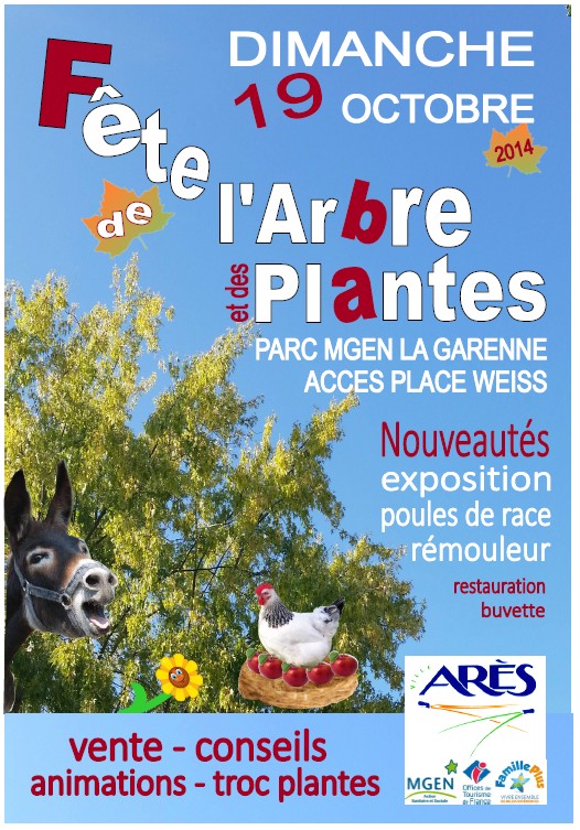 Ce dimanche 19/10 : Fête de l&rsquo;arbre et des plantes, Un Petit Prince et son renard, une balade musicale au Brésil, et d&rsquo;autres …