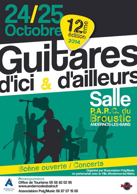 Andernos : Guitare d&rsquo;ici et d&rsquo;ailleurs. Fraternelles rencontres autour de 6 cordes, d&rsquo;écoute, et un peu/beaucoup de technique …