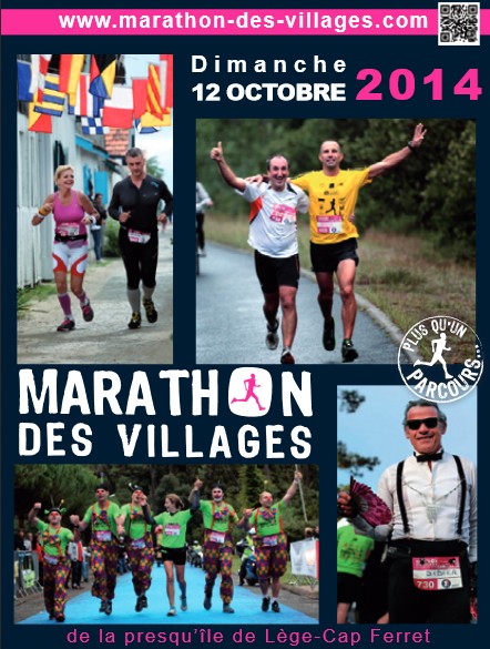 Ce dimanche 12/10 : LE Marathon des villages et Guinguette à Lège-Cap ferret, Fête du timbre qui danse à Gujan, etc. Et aussi les animations de Lundi.