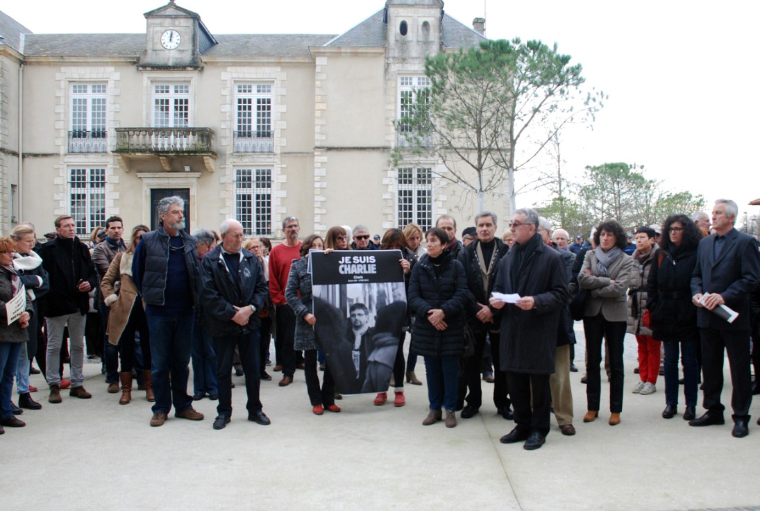 Hommages à Charlie, sur le Bassin …