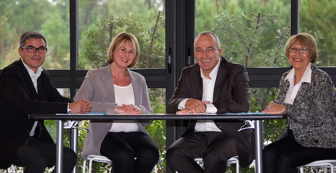 Elections départementales (suite): J. Chauvet / C. Veillard, candidats sur Gujan (Interview vidéo)