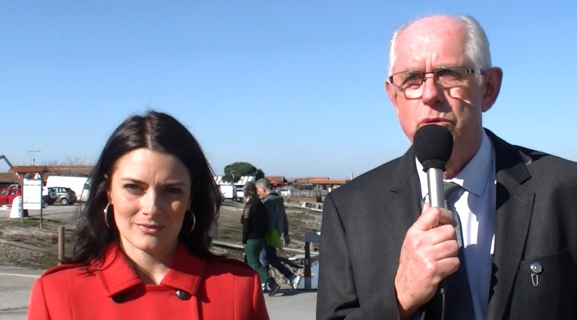 Canton de Gujan  : Le Binome S. Baudy / K. Desmoulin devant la caméra d&rsquo;InfoBassin.