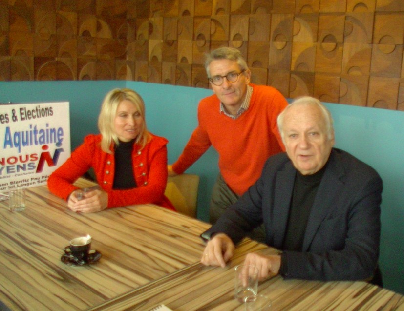 « Nous citoyens » se présente sur le canton de La Teste. Avec Jean-Marie Cavada en soutien (ITW Vidéo)