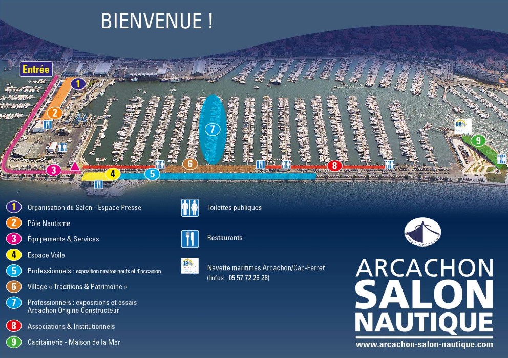 Salon nautique d&rsquo;Arcachon : pour acheter, s&rsquo;informer, ou rêver. Gratuit, du 3 au 6/04/15.
