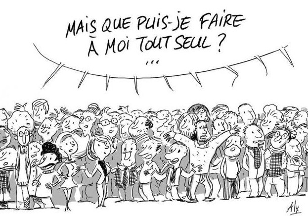 On range les mouchoirs et on se remonte les manches …