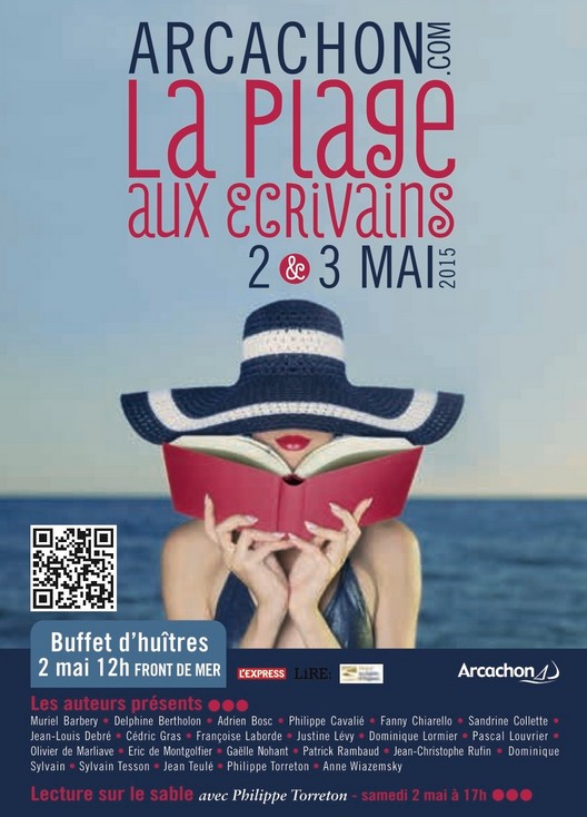 Littérature : La Plage aux écrivains, à Arcachon, ce week end