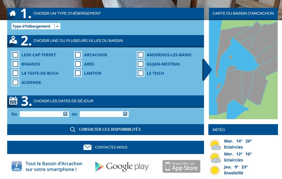 Contents, les touristes … Nouvelle plateforme  de gestion des hébergeurs du SIBA.