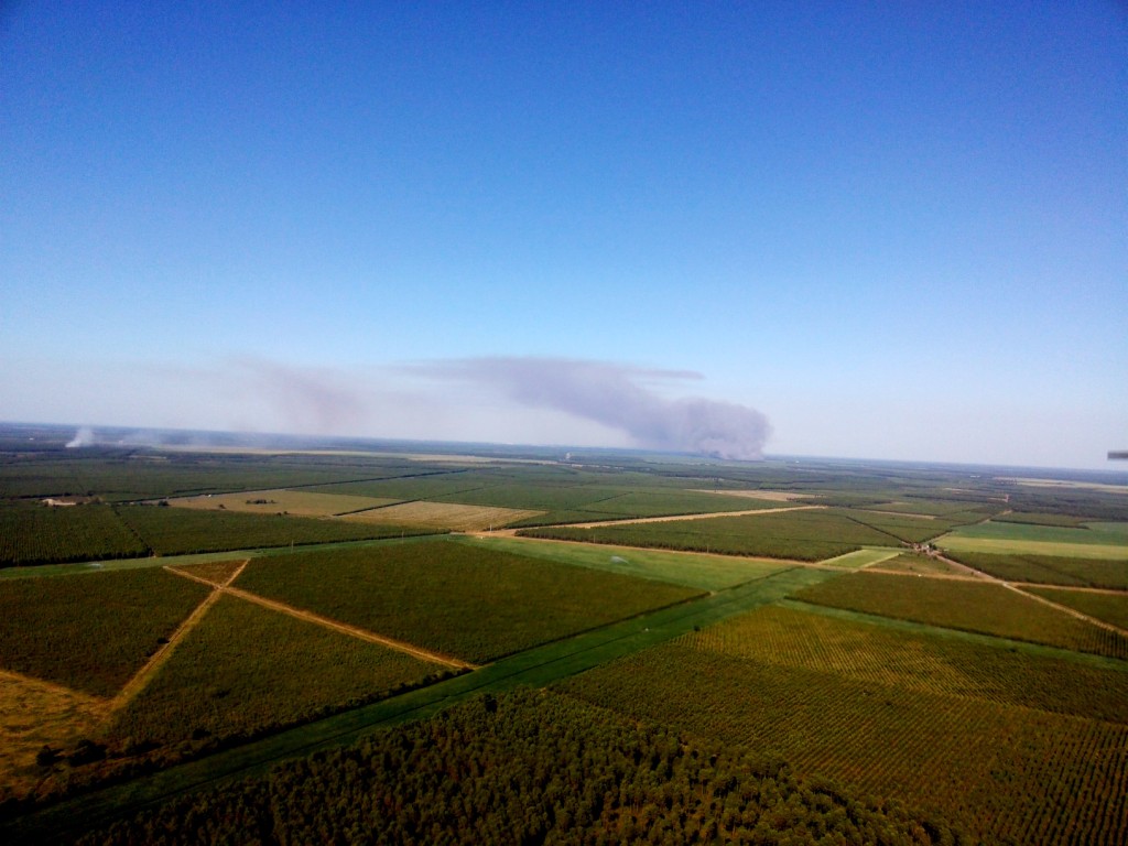 Feux sur St jean d&rsquo;Illac et Blagon hier après midi. Arrêté de la préfecture pour le 14/07.