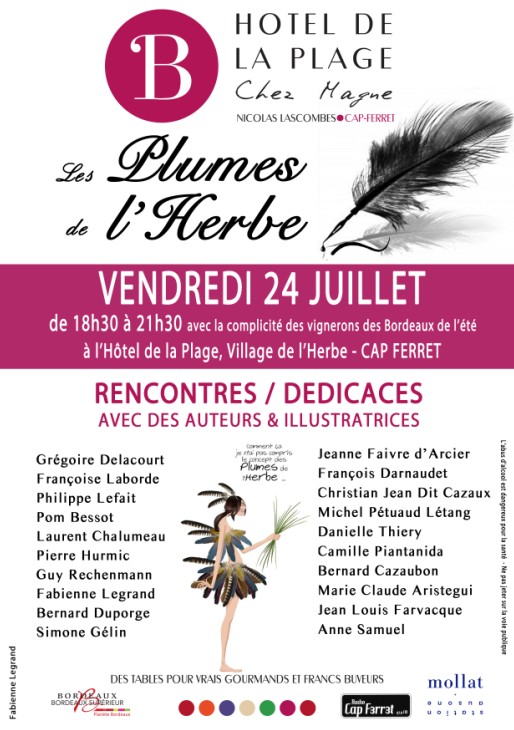 Des auteurs en dédicaces à l&rsquo;Herbe ce vendredi