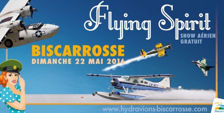 Le meeting aérien de Biscarosse 2016 sera rétro… Du grand spectacle !