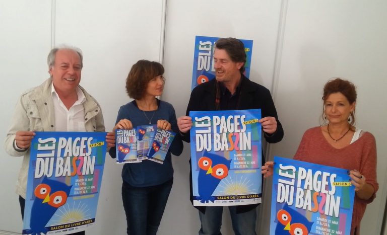 Salon du livre d&rsquo;Arès : Les Pages du Bassin, pour un public de (vrais) lecteurs…