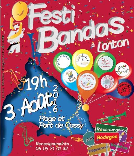 Festi Bandas : 8 bandes de joyeux drilles à Lanton (ce mercredi 3/08)