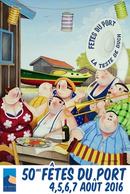 Les fetes du port de La Teste, c&rsquo;est du 4 au 7 aout. Pas plus.
