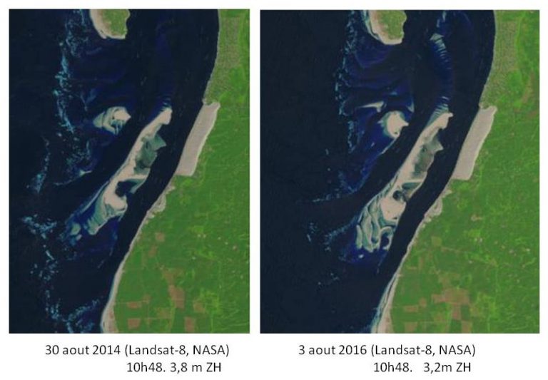 Quand on vous dit que le Banc bouge …. (des preuves par satellite)