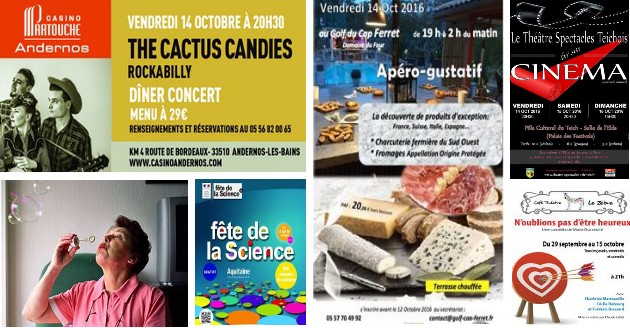 Des idées de sorties de jeudi à dimanche