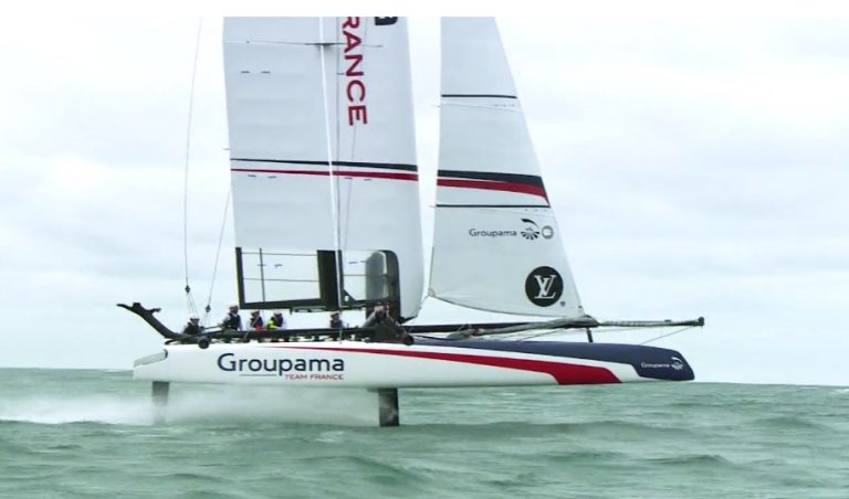 Voile : Coville, Cali, Ducamin, et Palvadeau, mangeurs de vents…