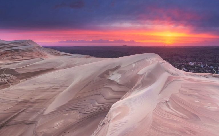 Quand Viala capte la Dune, au petit matin, après les tempêtes…
