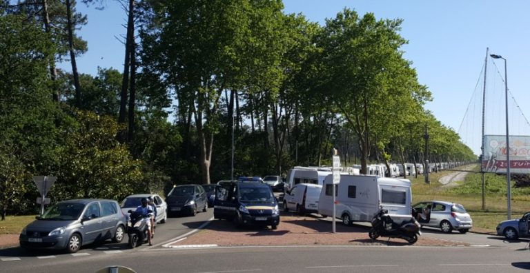 Andernos  : Coup de force avorté des gens du voyage…