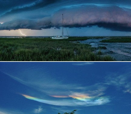 Météo : Les ciels changeants du Bassin …