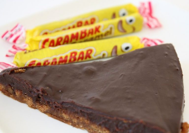 Cuisine : Le gâteau Chocolat/Carambar. Une recette facile de Lyselotte.