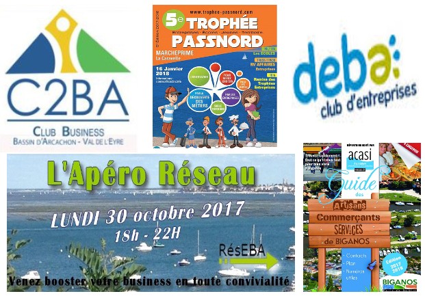 Du côté des Clubs d&rsquo;entrepreneurs du Bassin d&rsquo;Arcachon…
