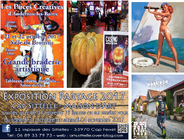 Idées sorties sur le Bassin d&rsquo;Arcachon pour le week-end du 20/10/17…