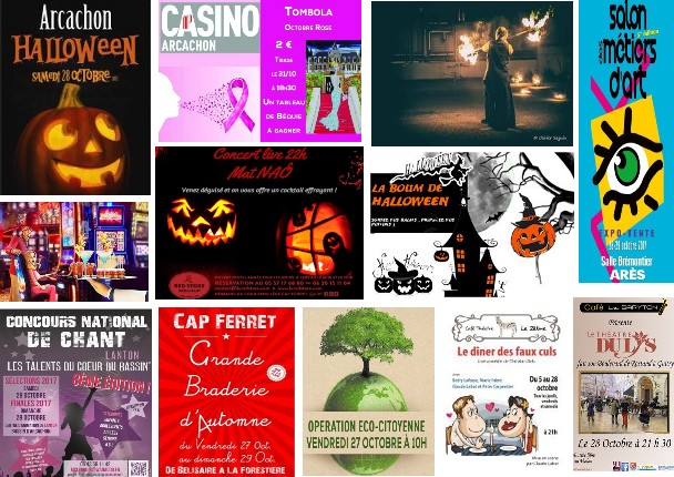 Idées sorties sur le Bassin d&rsquo;Arcachon pour le week-end du 27/10 (et plus)