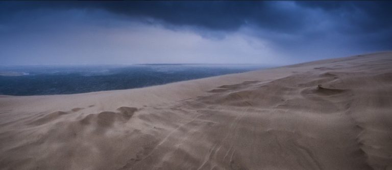 Vidéo et photo de la tempête Bruno sur la Dune