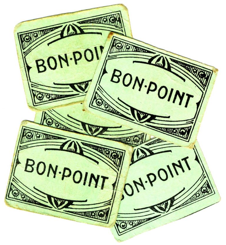 Souvenirs d&rsquo;en F(r)ance : Les bons points … (La carotte sans le bâton !)