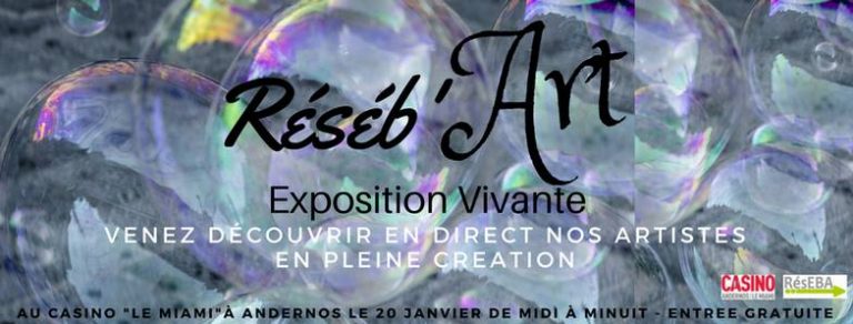 Reseb&rsquo;Art : Une expo vivante avec démos d&rsquo;artistes et défilé