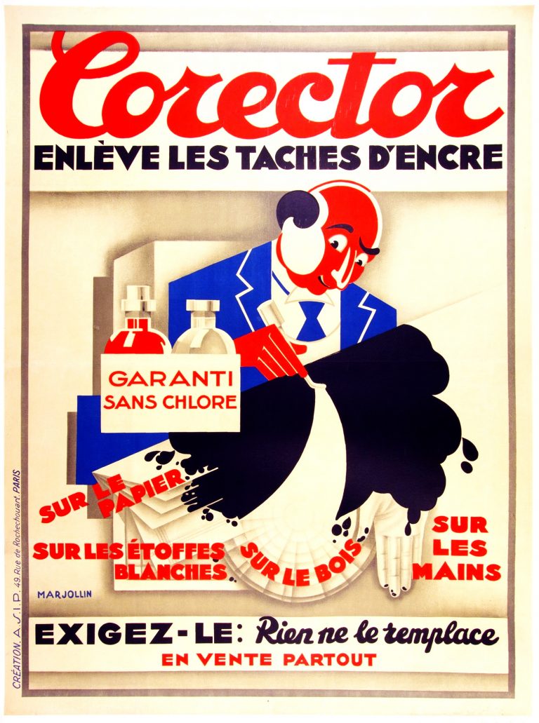 Souvenirs d&rsquo;en F(r)ance : Corector (on efface comme on écrit)