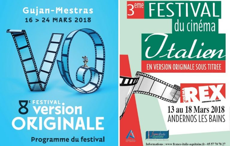 Bassin : Un festival de … festivals … de cinéma (en VO)!