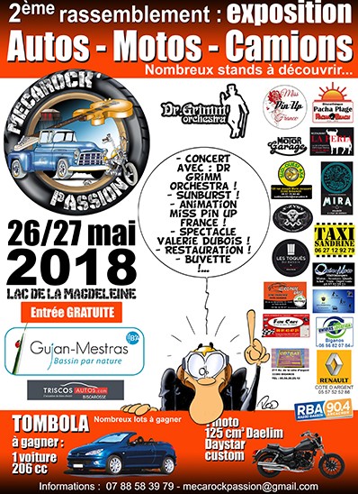 Idées sorties sur le Bassin d&rsquo;Arcachon jusqu&rsquo;au 27/05/18