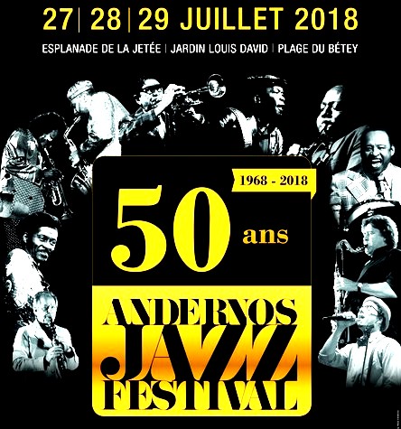 Andernos Jazz : Le programme 2018 (pour les 50 ans)…