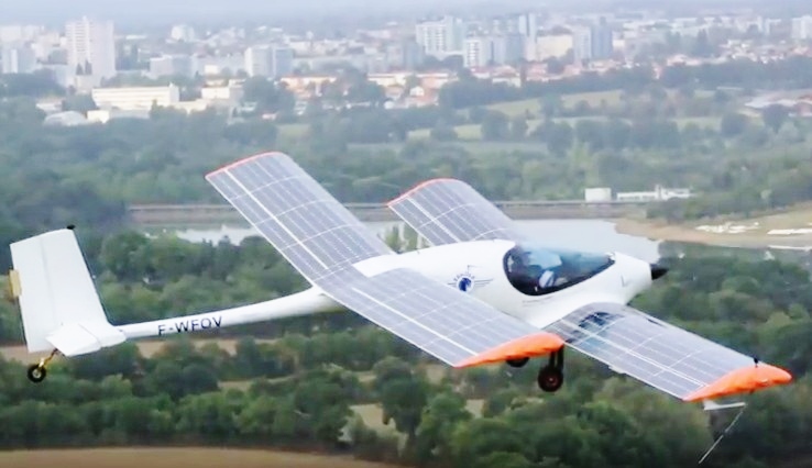 R. Dinelli veut traverser l&rsquo;Atlantique… avec un avion solaire !